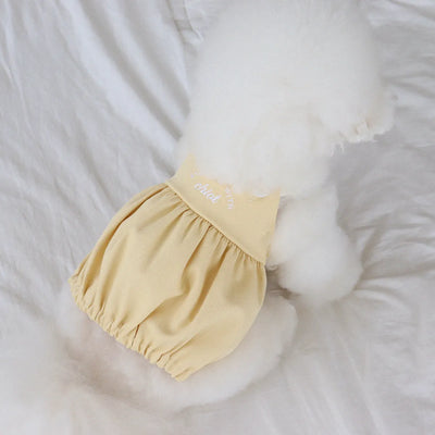 Lovesome balloon overalls (Yellow)